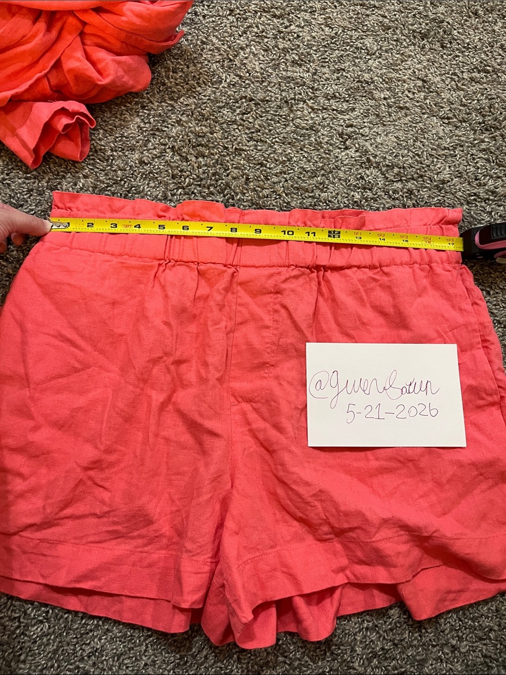 Pink Linen Set - Picture 4 of 9
